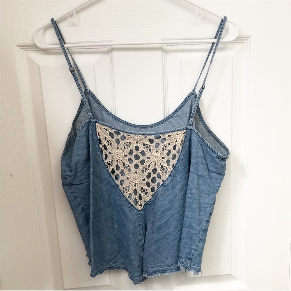 American Rag Denim Tank - Picture 2 of 2